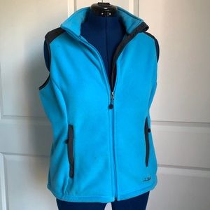LL Bean fleece vest